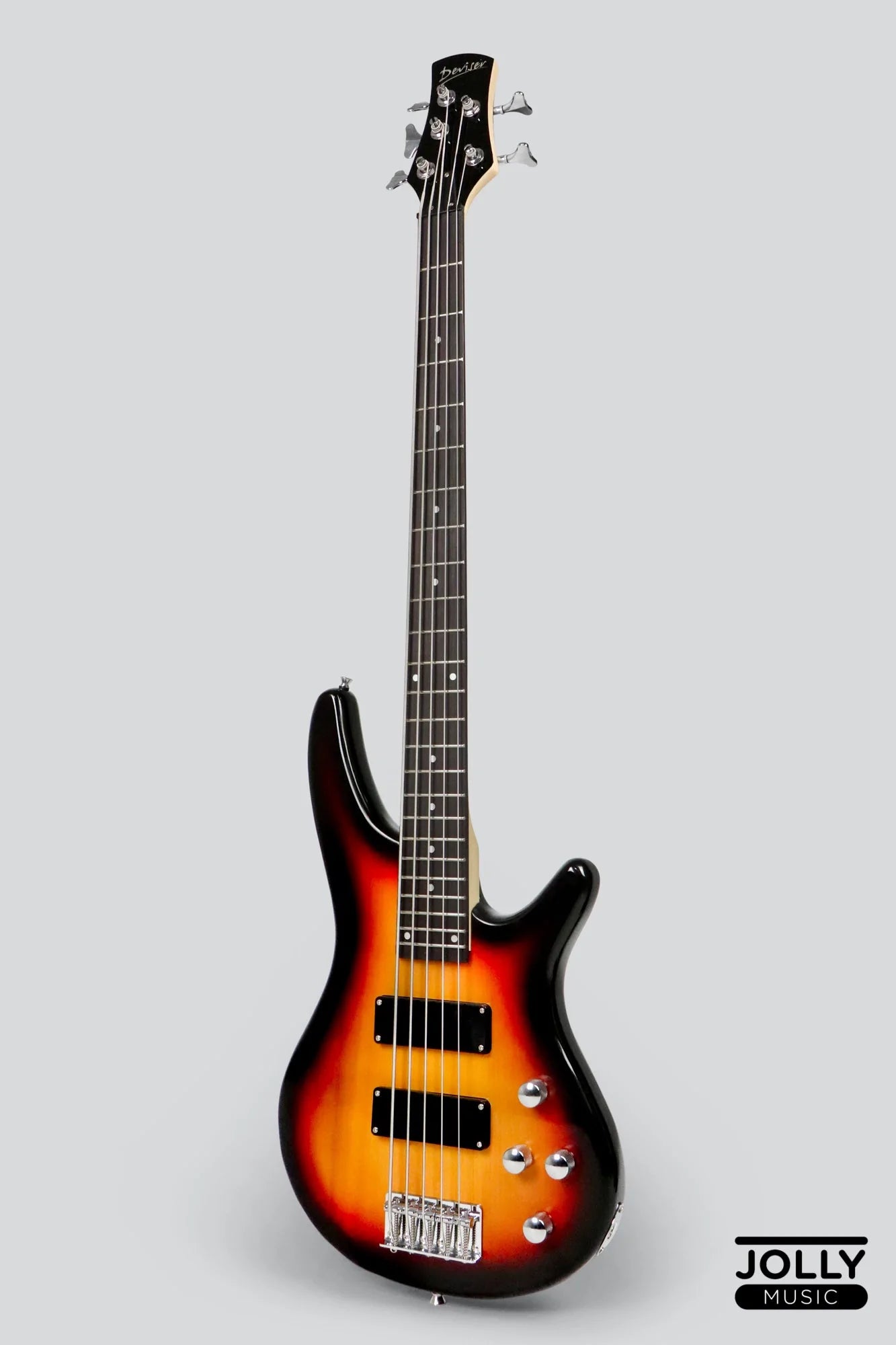 Deviser L-B3 5-String Modern Bass - Sunburst – Guitar Pusher Verdana