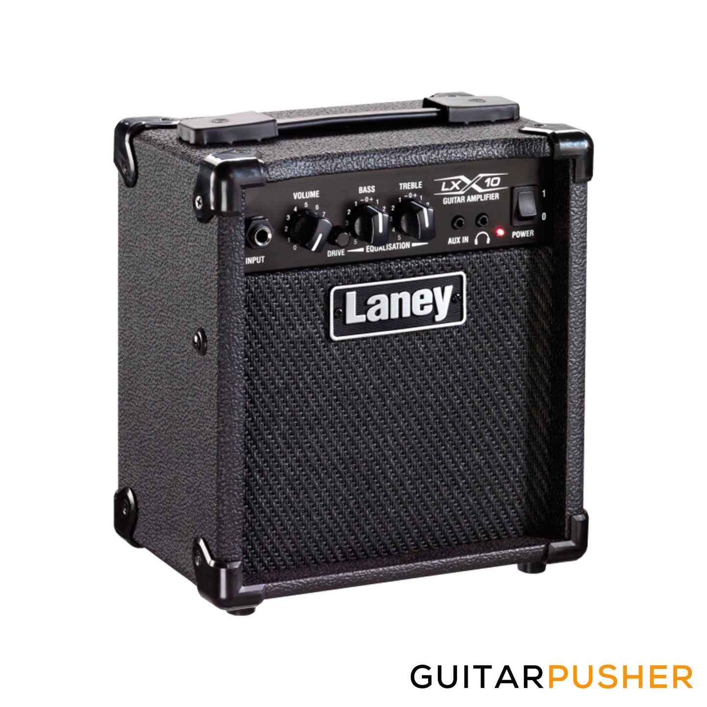 LANEY LX10 10-Watt Portable Combo Amplifier w/ 5" Driver - Black