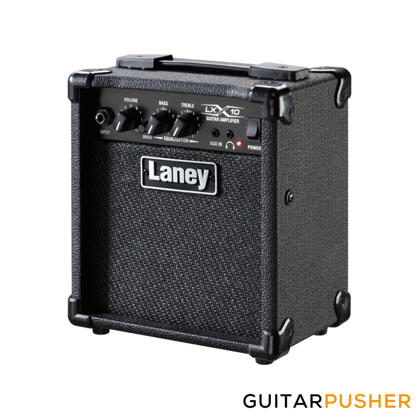 LANEY LX10 10-Watt Portable Combo Amplifier w/ 5" Driver - Black