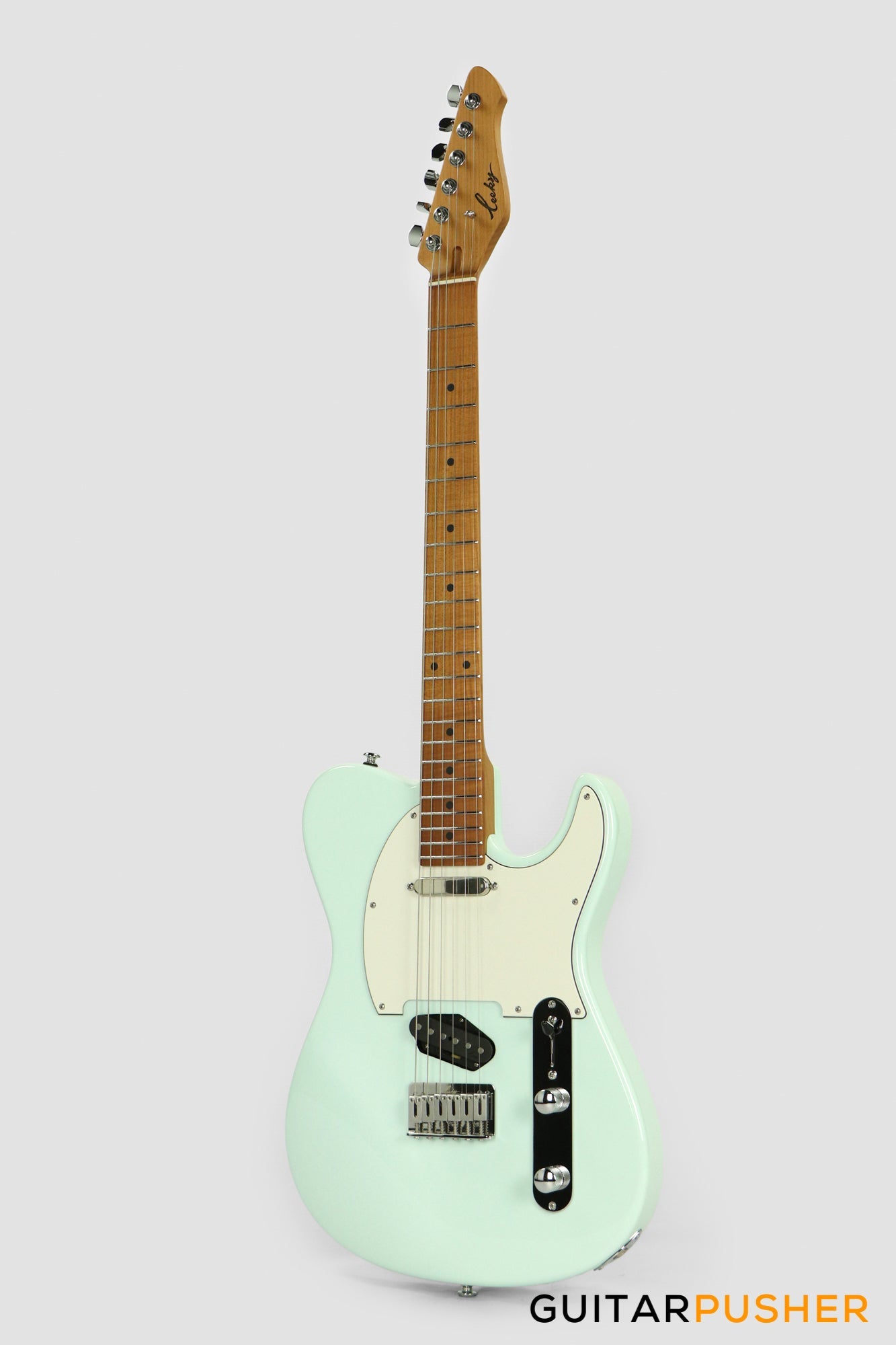 Leeky T-Series T30 T-Style (Roasted Maple Fingerboard) - Surf Green