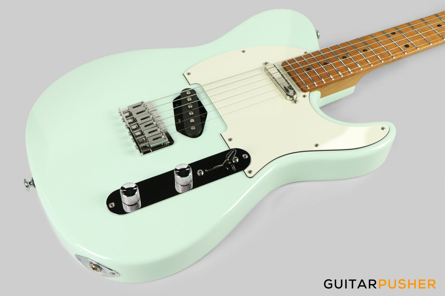 Leeky T-Series T30 T-Style (Roasted Maple Fingerboard) - Surf Green