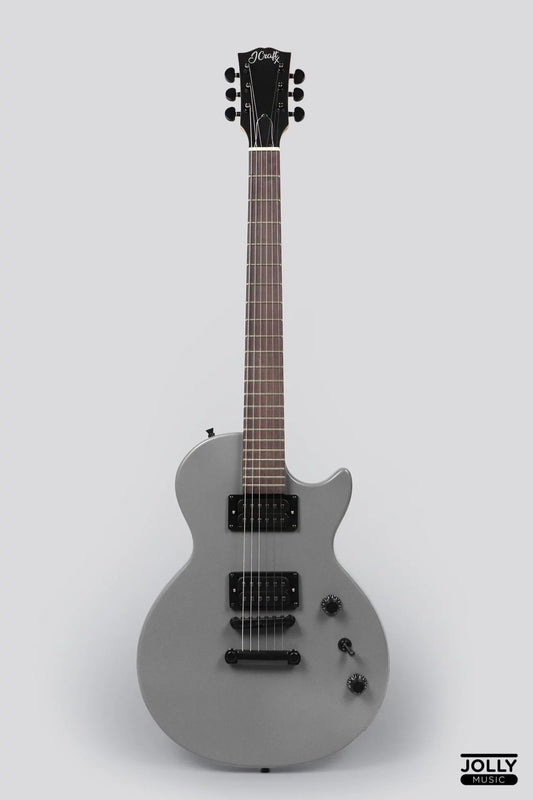 JCraft LPX-1 Single Cut Electric Guitar with Gigbag - Gunmetal