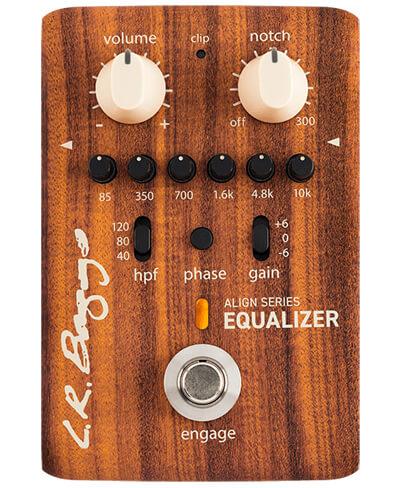 L.R. Baggs Align Series Equalizer Pedal for Acoustic Guitar - GuitarPusher