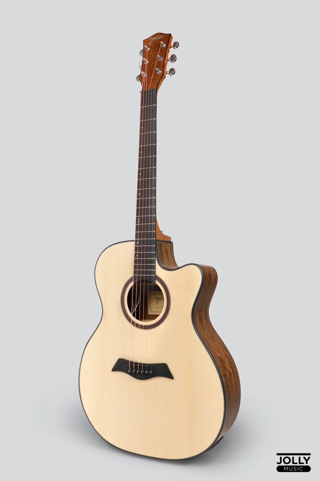Deviser LS-570 EQ OM Acoustic-Electric Guitar – Guitar Pusher Verdana