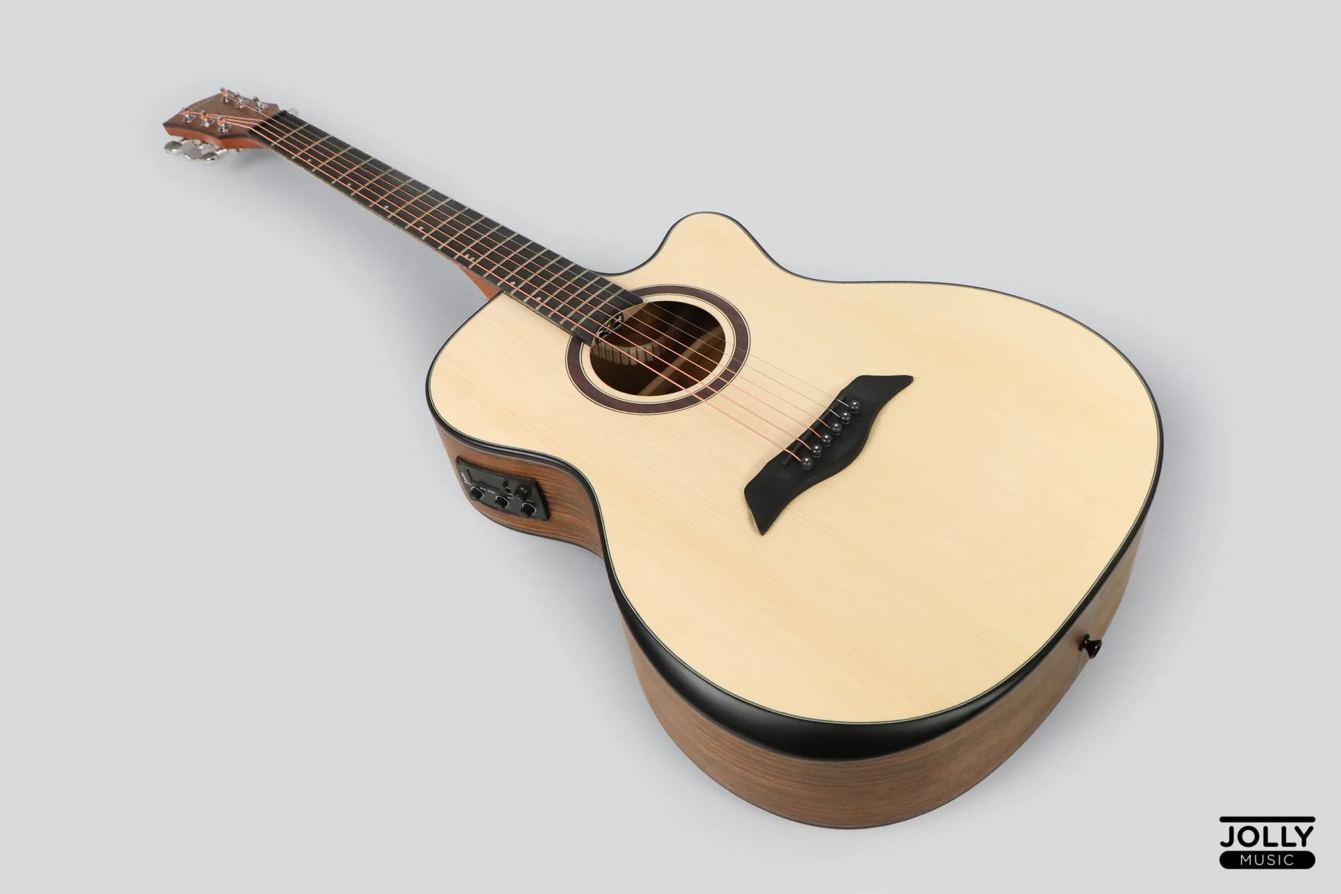 Deviser LS-570 EQ OM Acoustic-Electric Guitar – Guitar Pusher Verdana