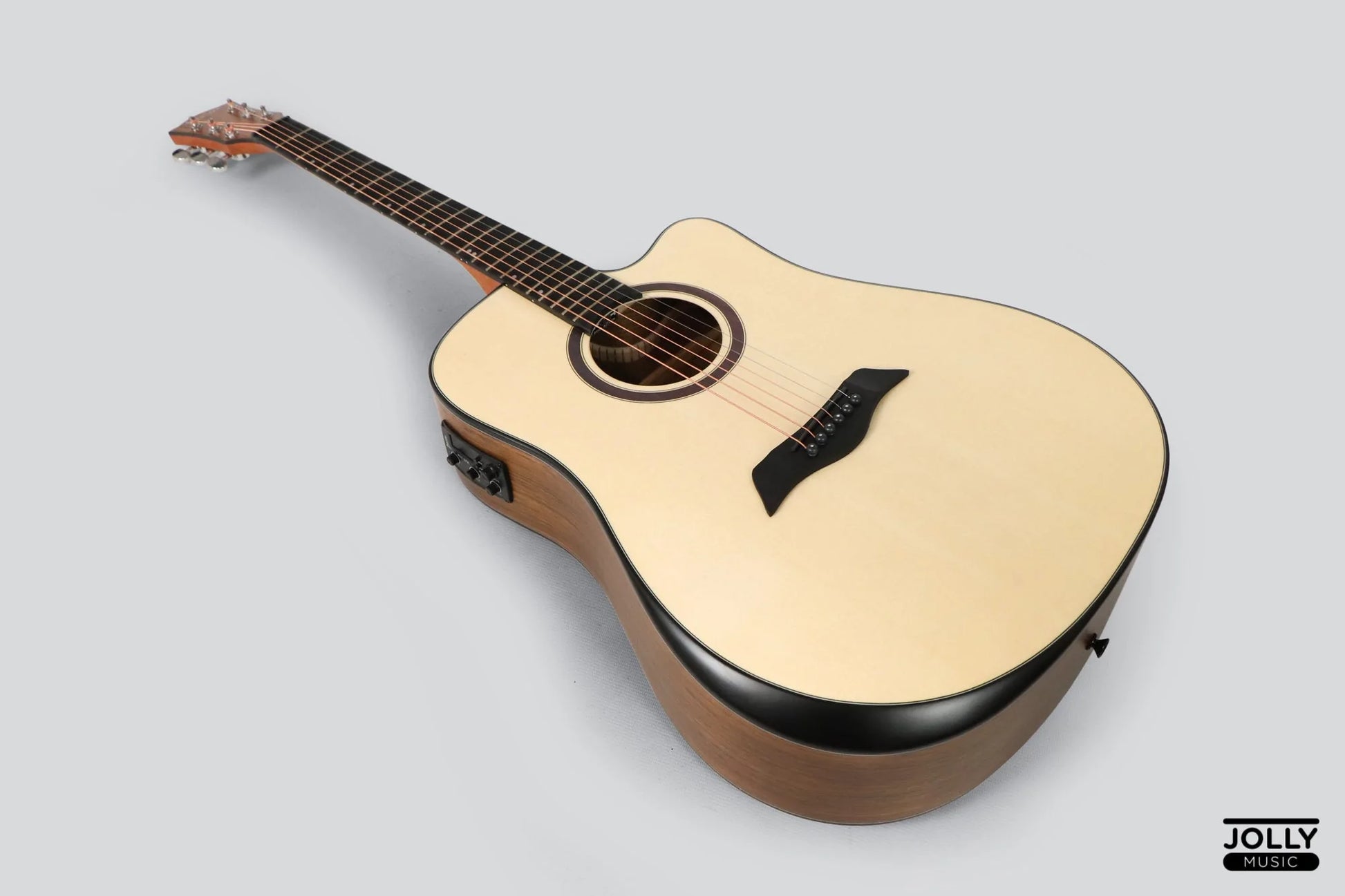 Deviser LS-570 EQ Dreadnought Acoustic-Electric Guitar – Guitar Pusher ...