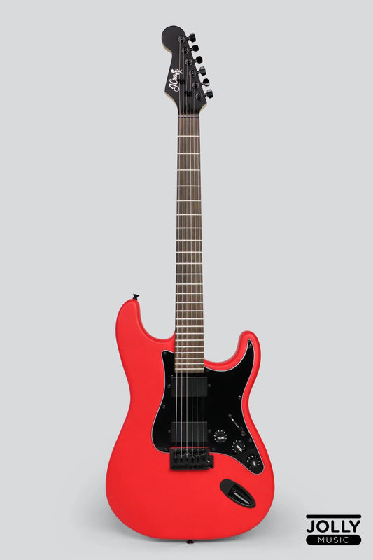 J-Craft X Series LSX-1 HH Modern S-Style Electric Guitar - Lockdown Red Ltd. Ed.
