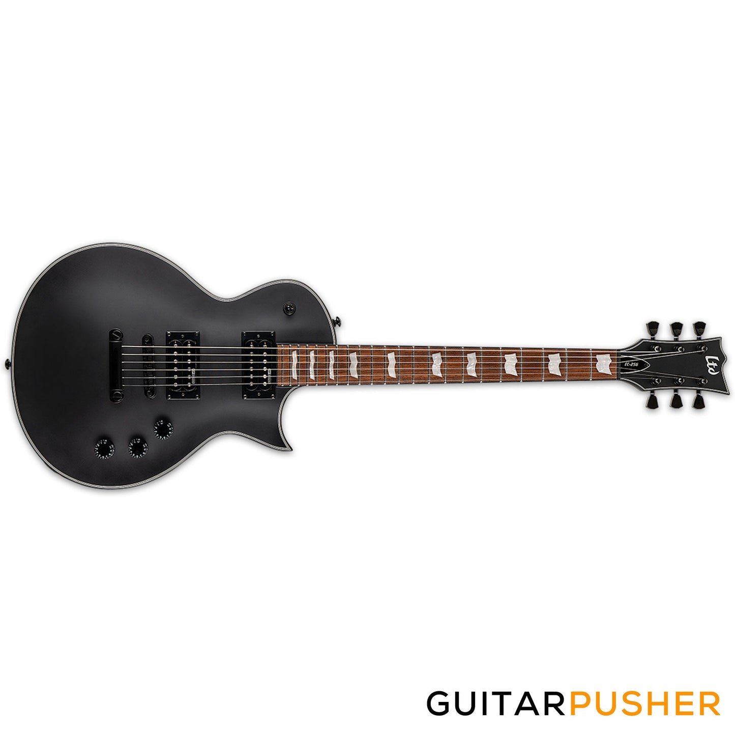 LTD EC-256 Singlecut Electric Guitar - Black Satin