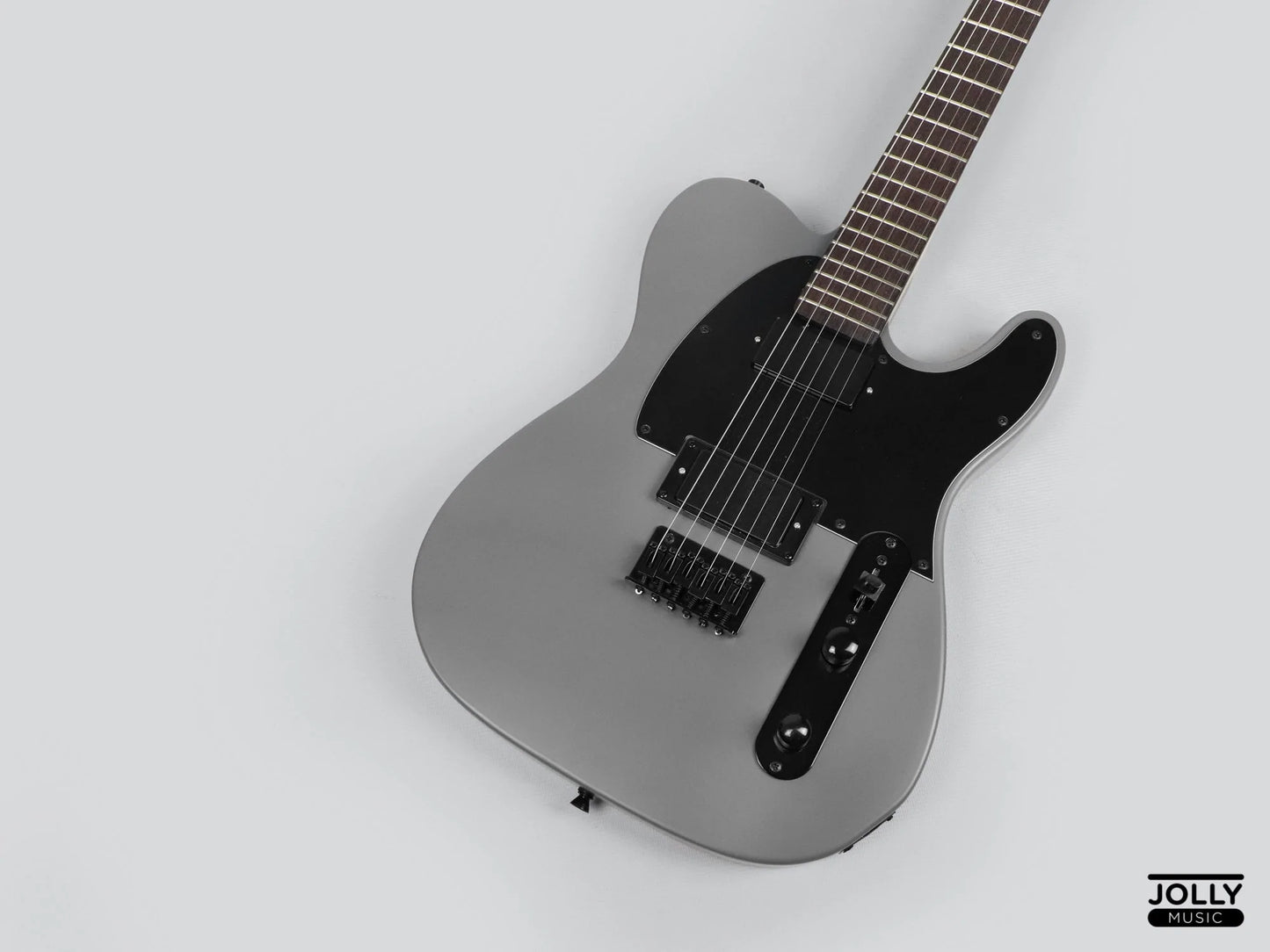 JCraft LTX-1 Double Humbucker Electric Guitar with Gigbag - Gunmetal