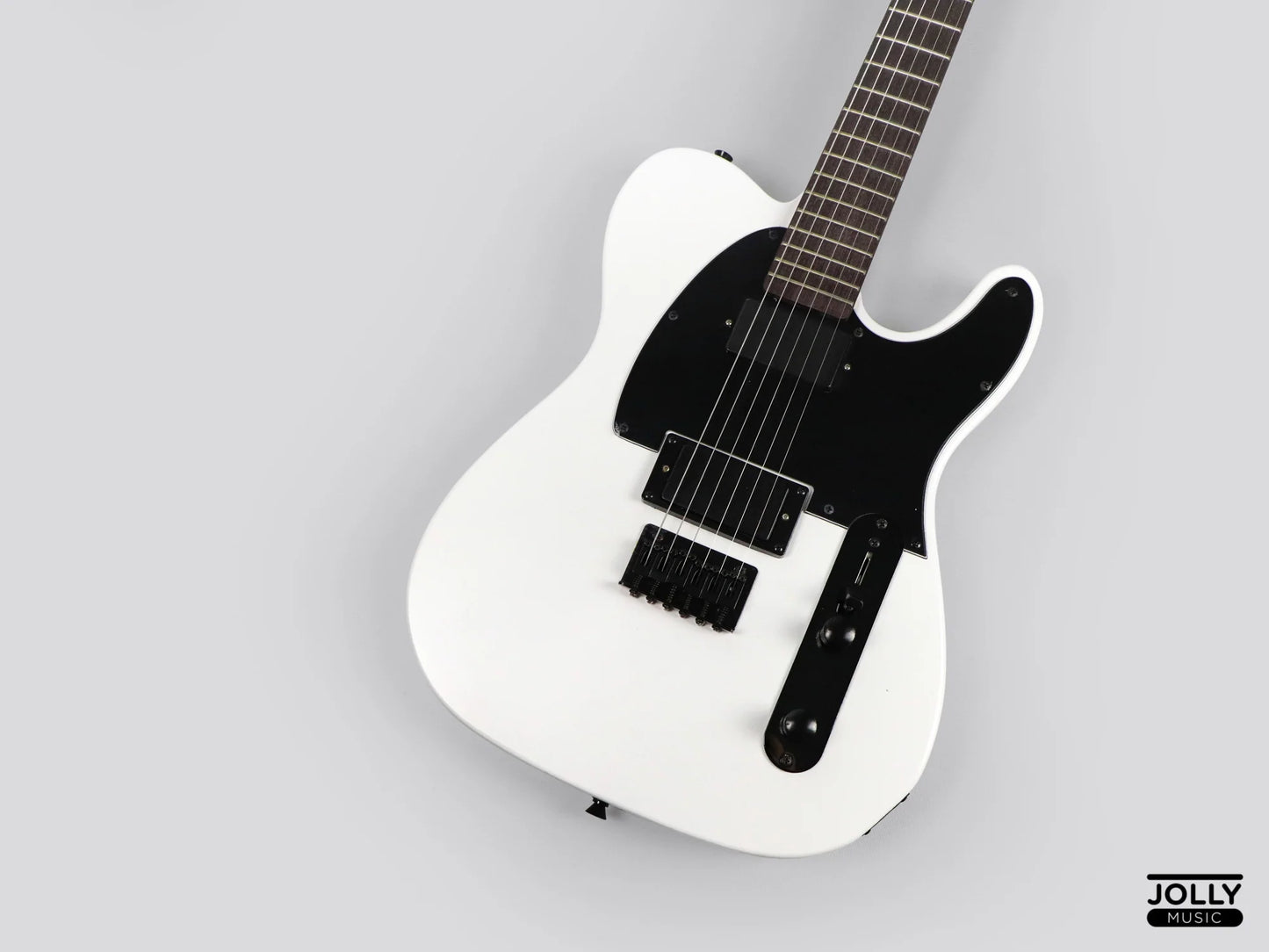 JCraft LTX-1 Double Humbucker Electric Guitar with Gigbag - Snow