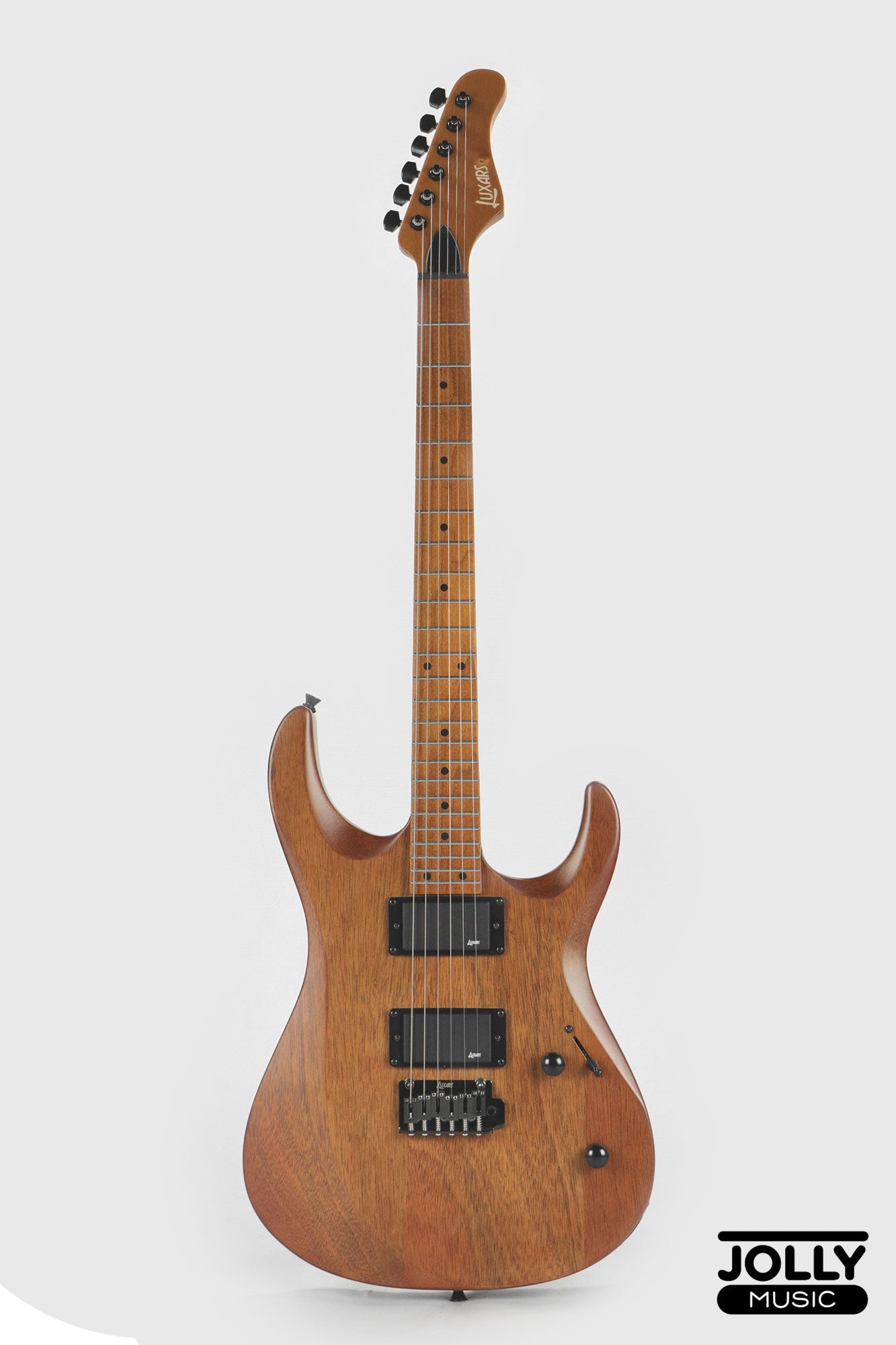 Luxars S-G37-MAX-S High Grade Electric Guitar - Natural