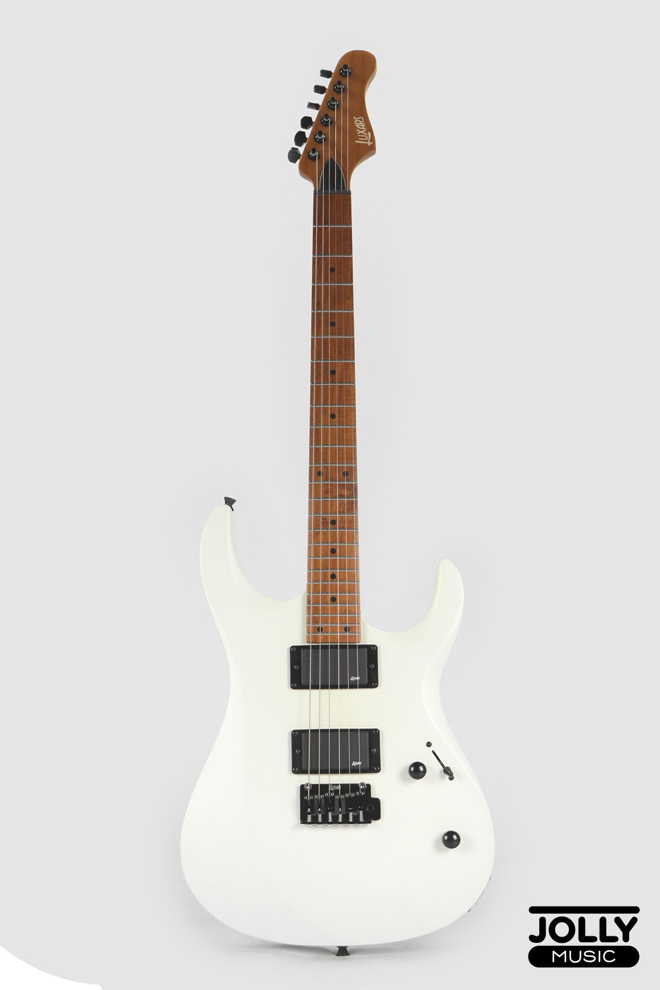 Luxars S-G37-MAX-S High Grade Electric Guitar - White