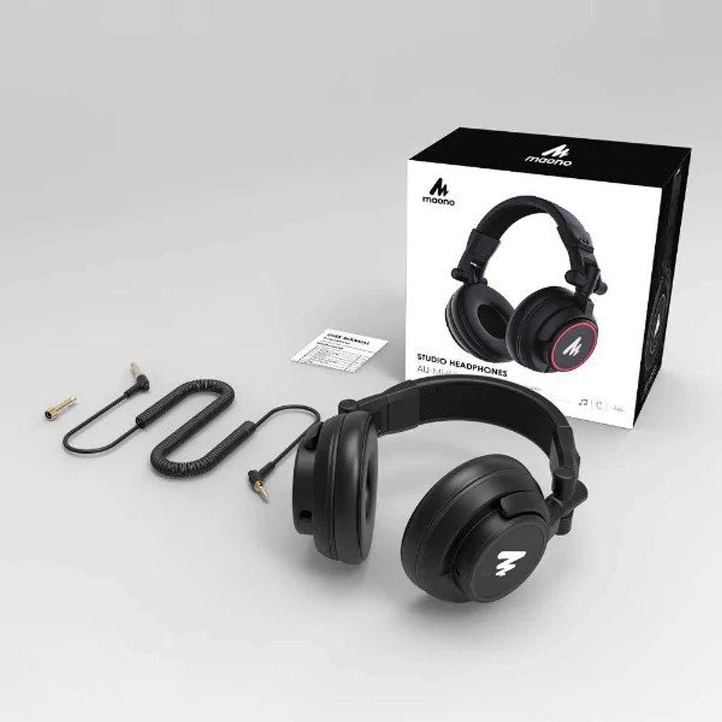 MAONO DJ Studio Monitor Headphones with 50mm Driver AU-MH601