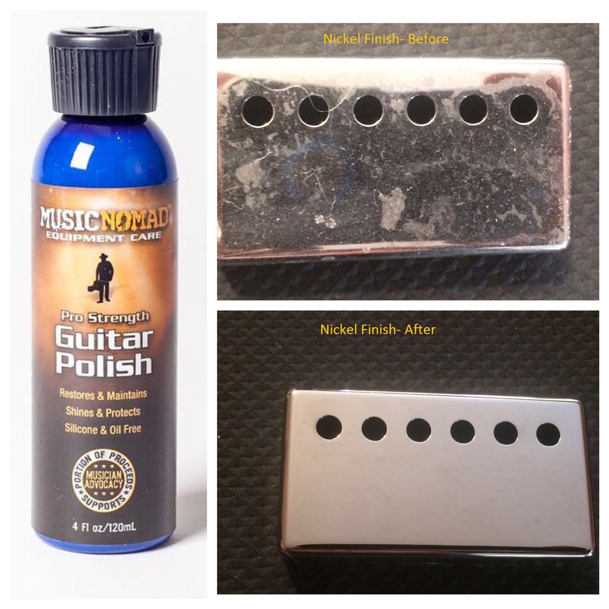 Music Nomad Guitar Polish - Pro Strength Formula for Guitar and Hardware MN101 - GuitarPusher