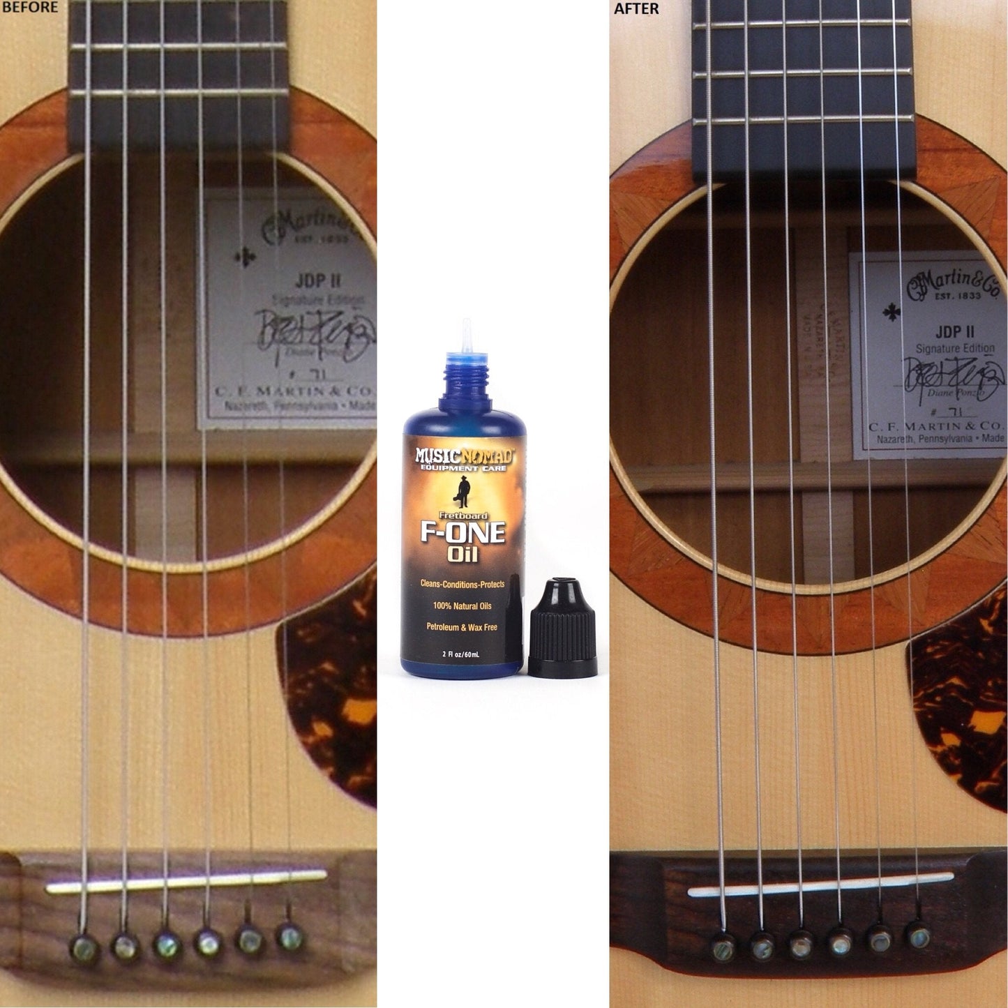 Music Nomad F-One Oil - Fretboard / Fingerboard Cleaner MN105, MN152 - GuitarPusher