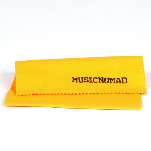 Music Nomad 100% Flannel Polishing Cloth (All Purpose, Edgeless, 100% Pure Flannel, Non-Treated Polishing Cloth - 11"x15") MN200 - GuitarPusher