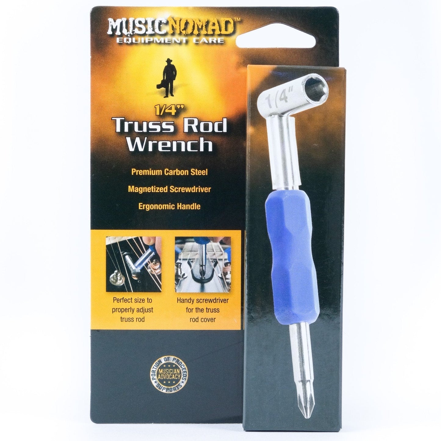 Music Nomad Premium Truss Rod Wrench 1/4 inch for Taylor MN231 - GuitarPusher
