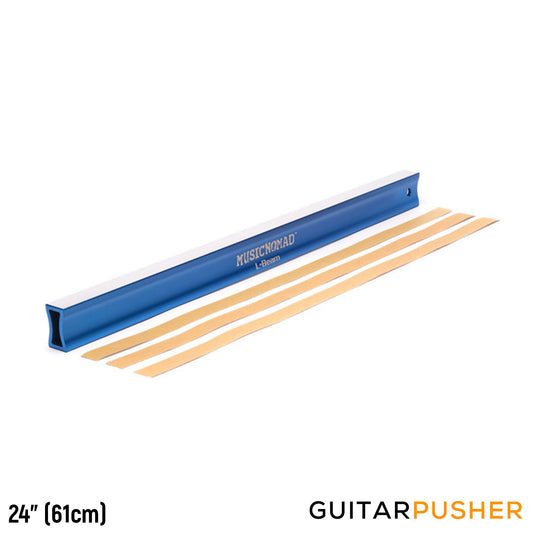 MusicNomad Fret Leveler (L-Beam) 24" (61cm) for Bass Guitars MN812