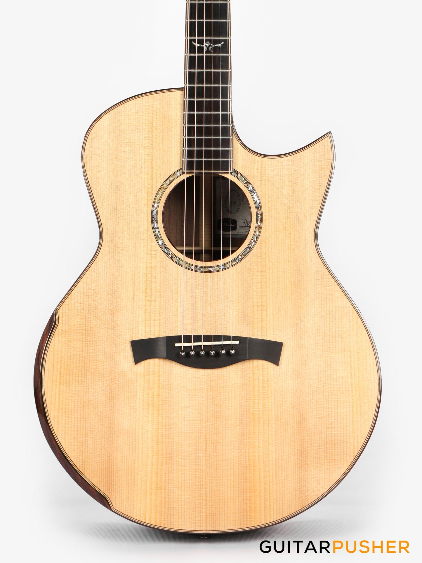 Maestro Custom Series Raffles-IR CSB All-Solid Wood Sitka Spruce/Indian Rosewood Acoustic Guitar