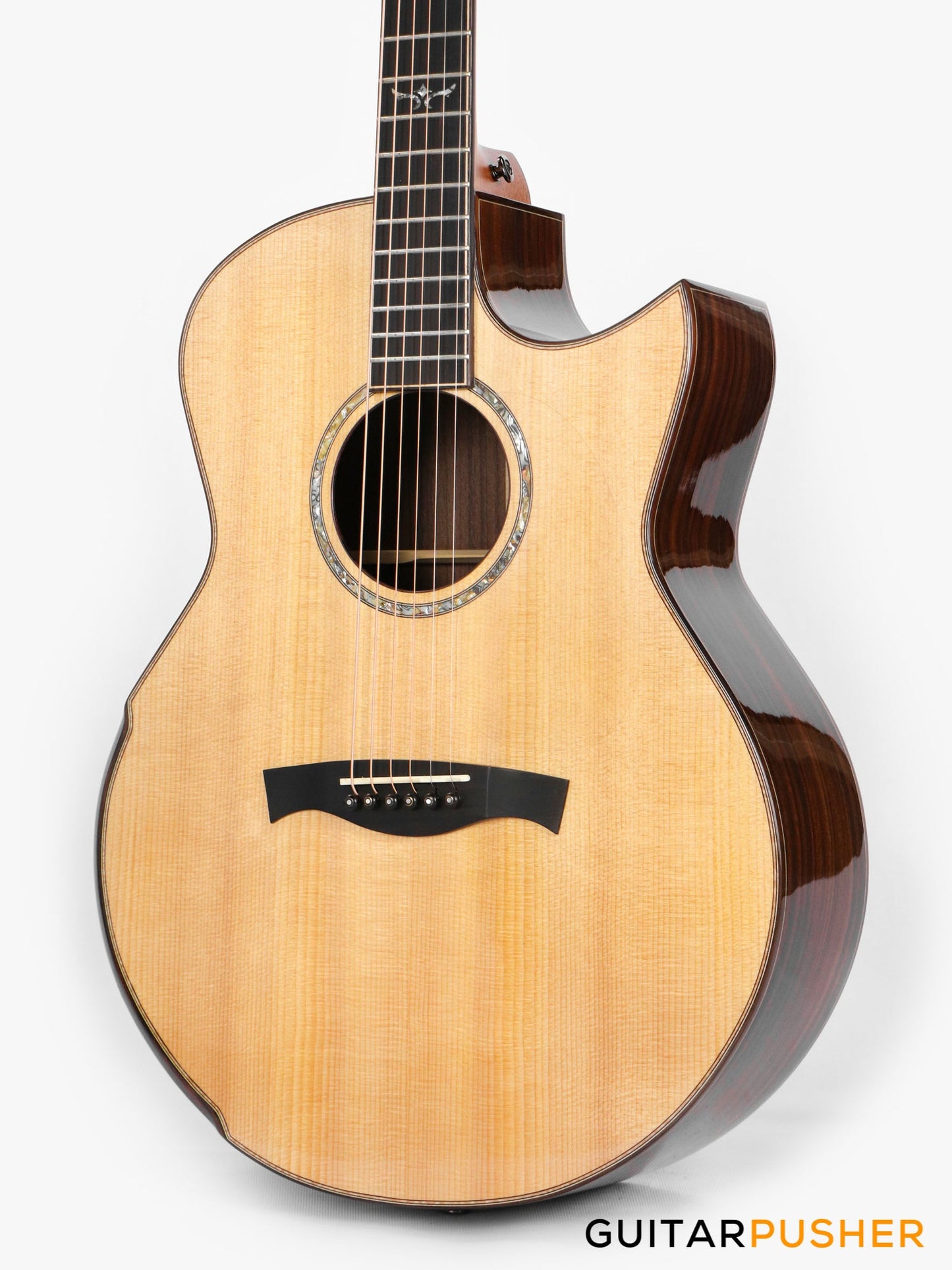 Maestro Custom Series Raffles-IR CSB All-Solid Wood Sitka Spruce/Indian Rosewood Acoustic Guitar