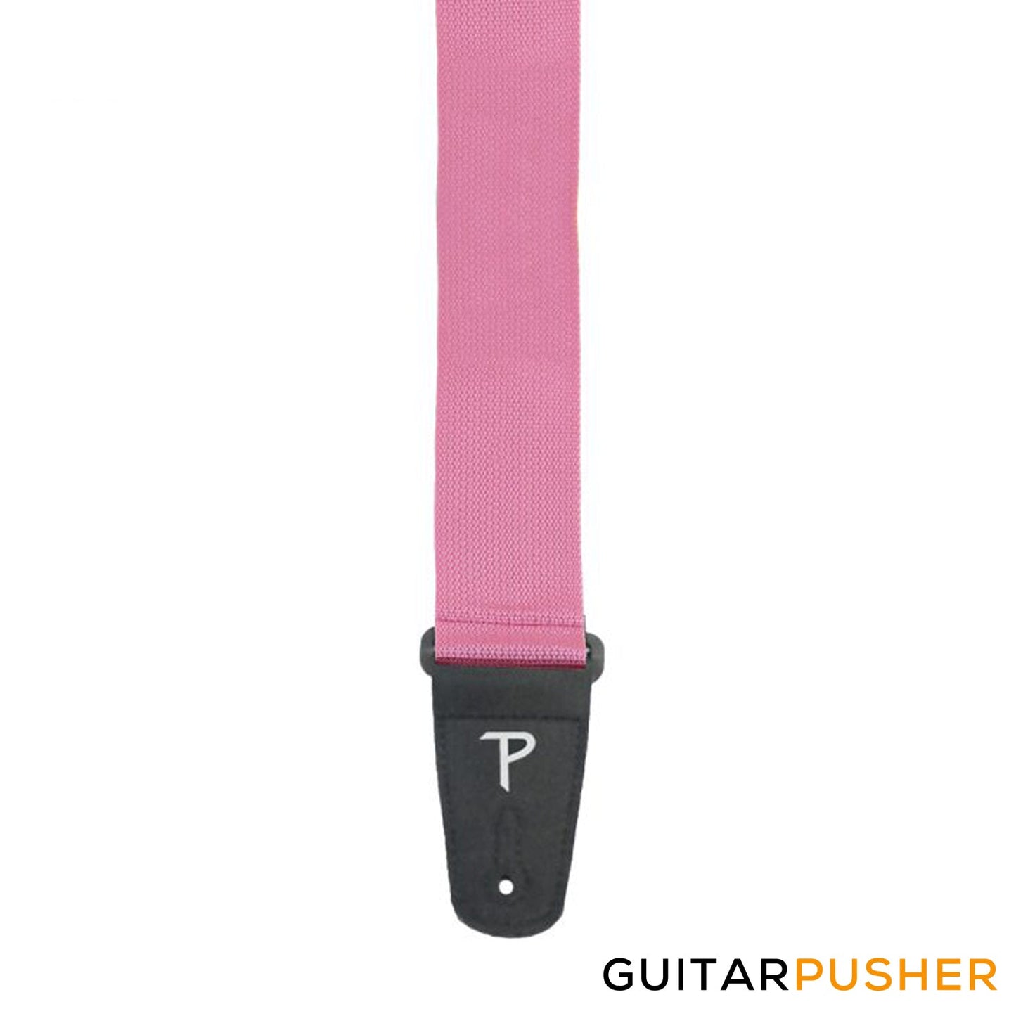 Perri's Leather Extra Long Poly Pro 2" Guitar Strap w/ Black Fabric Ends