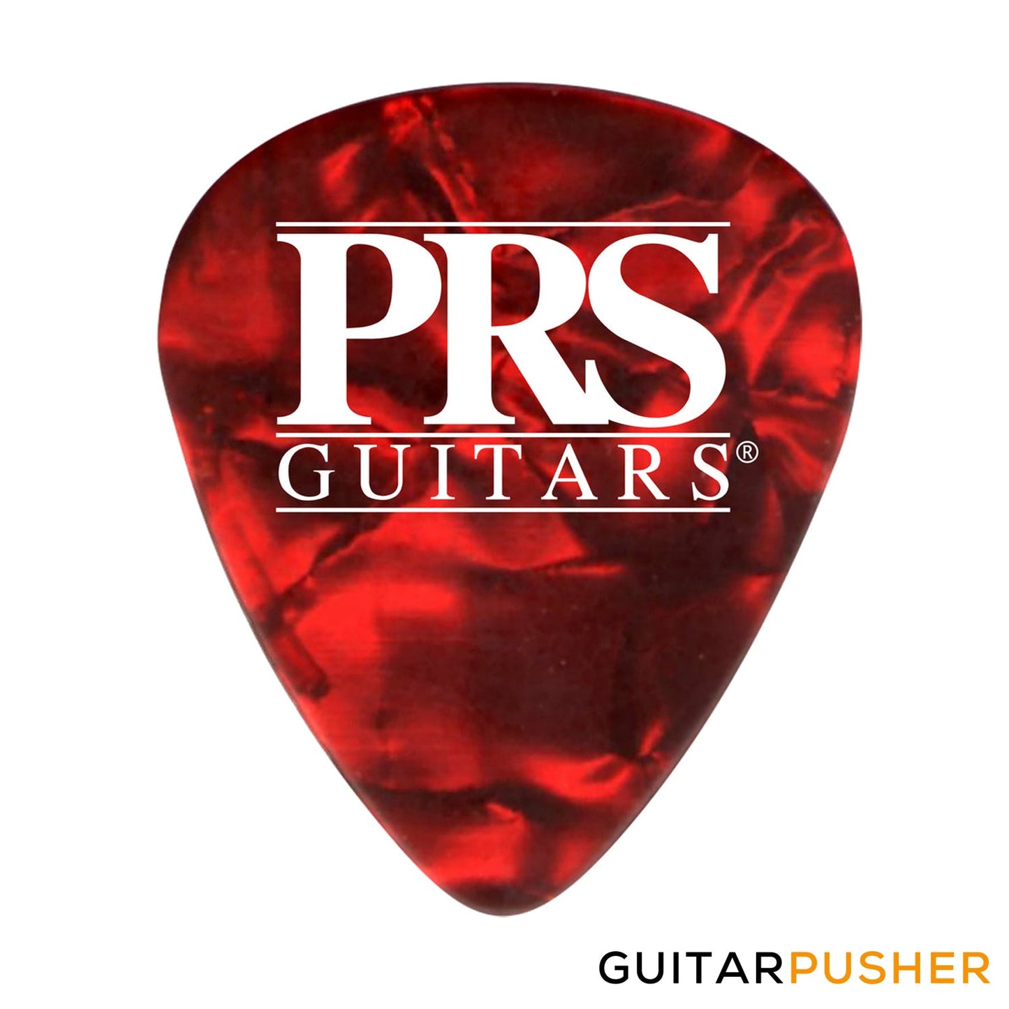 PRS Red Tortoise Celluloid Picks (12 pcs.)