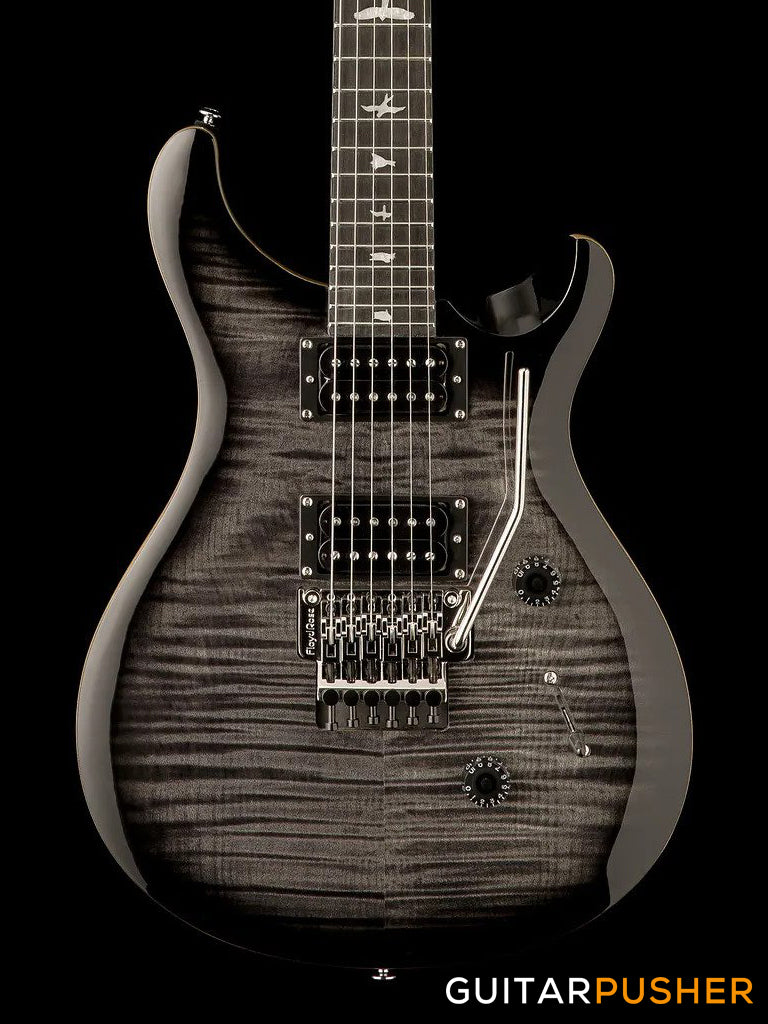 PRS Guitars SE Custom 24 "Floyd" Electric Guitar (Charcoal Burst)