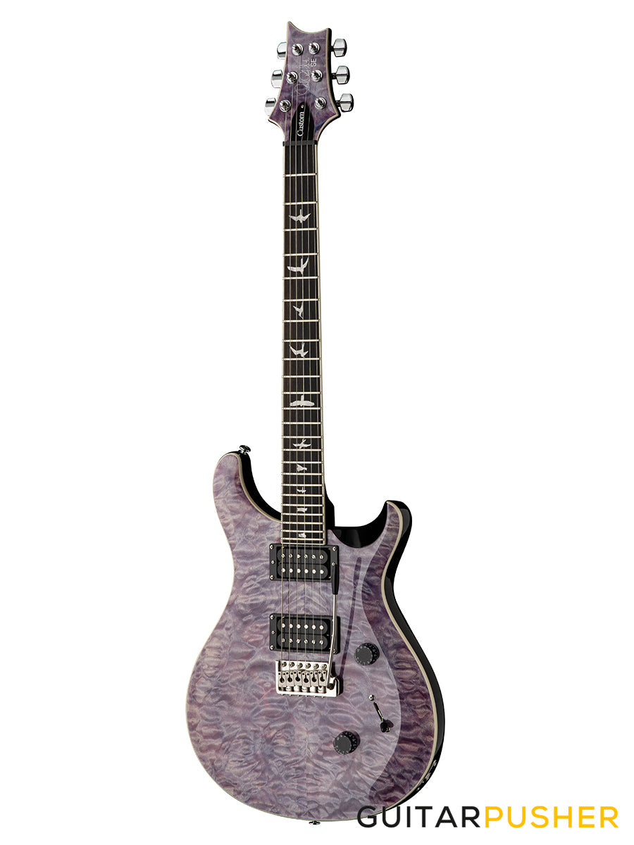 PRS Guitars SE Custom 24 Quilt Electric Guitar (Violet)