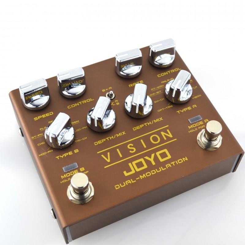 Joyo R-09 Vision Dual Modulation Guitar Effect Pedal - GuitarPusher