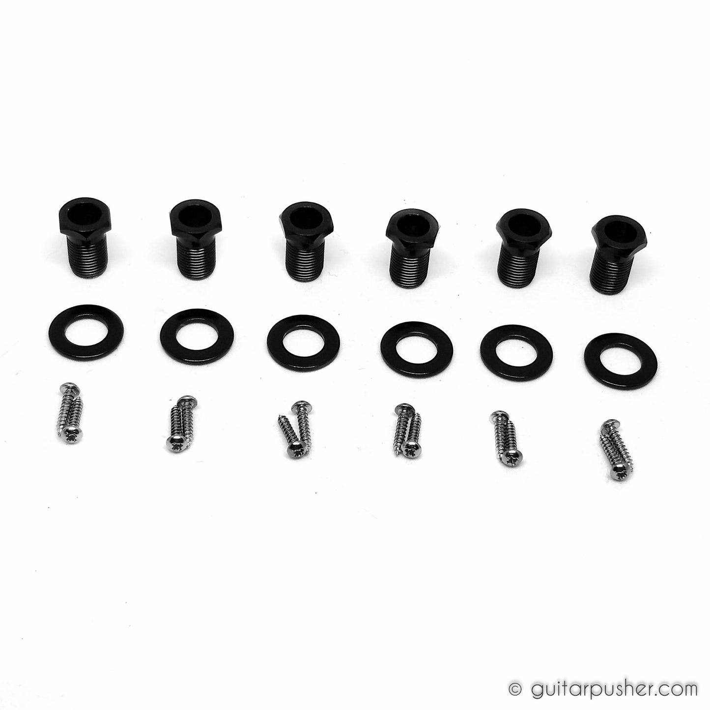 Graphtech RATIO Electric Locking 6 In-line Classic Black 2 Pin PRL-8731-B0