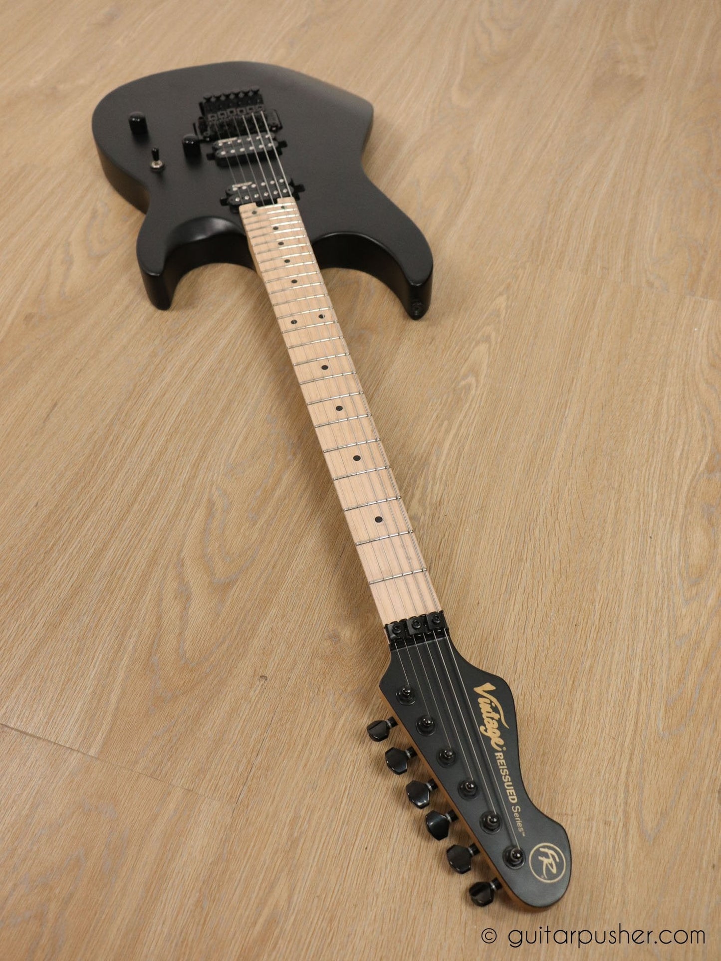 Vintage V6 Floyd Rose Reissued Electric Guitar - GuitarPusher