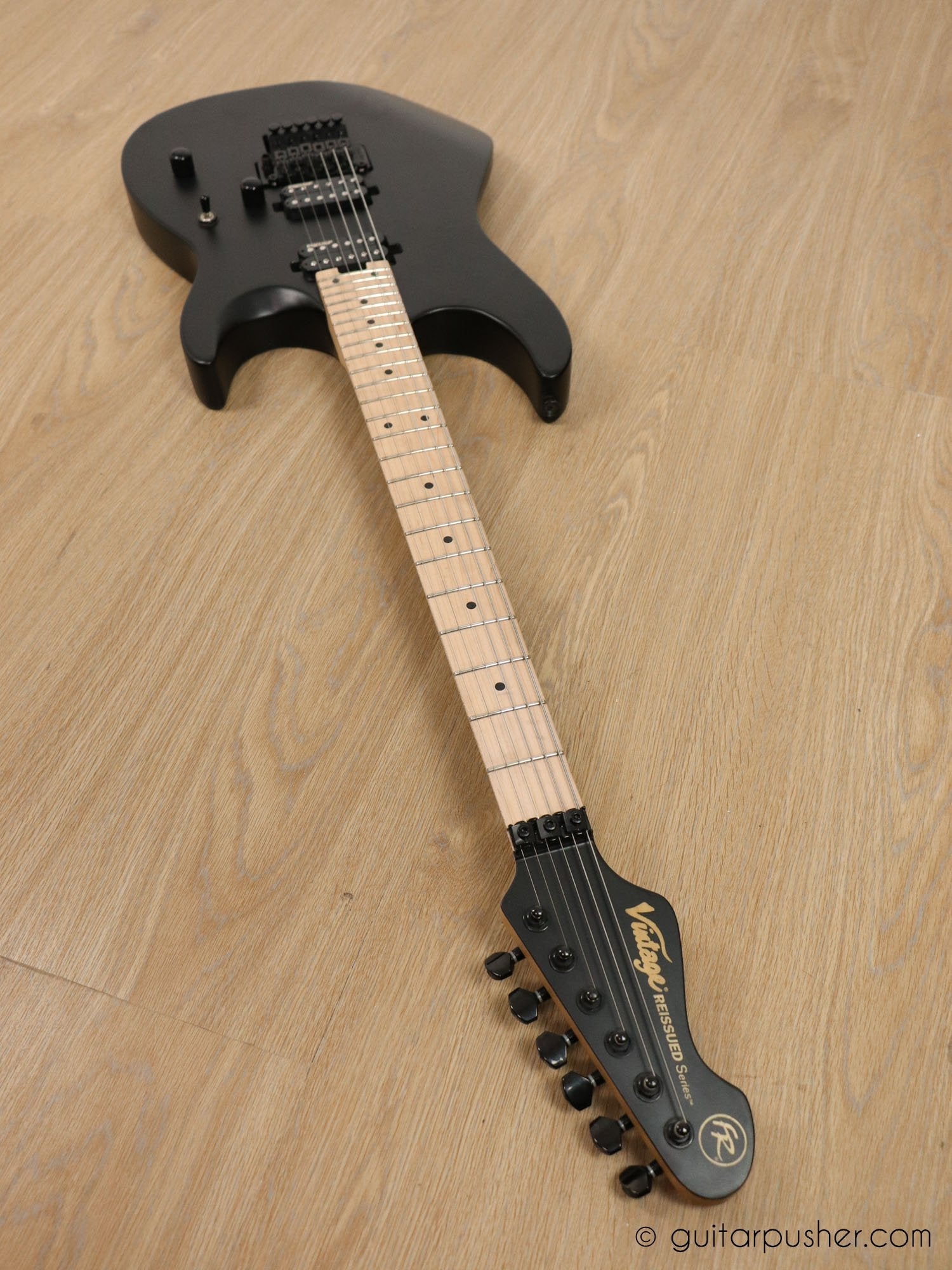 Vintage V6 Floyd Rose Reissued Electric Guitar - GuitarPusher