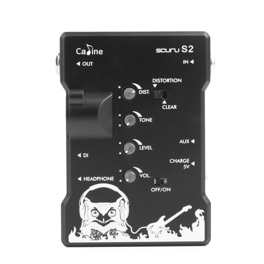 Scuru S2 Rechargeable Preamp/DI/Headphone Amplifier - GuitarPusher