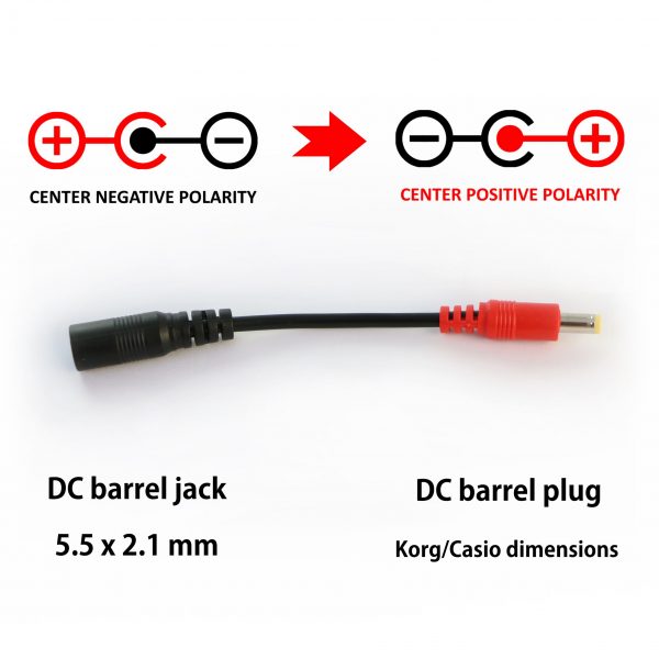 Songbird FX 9V Korg/Casio Adapter Cable