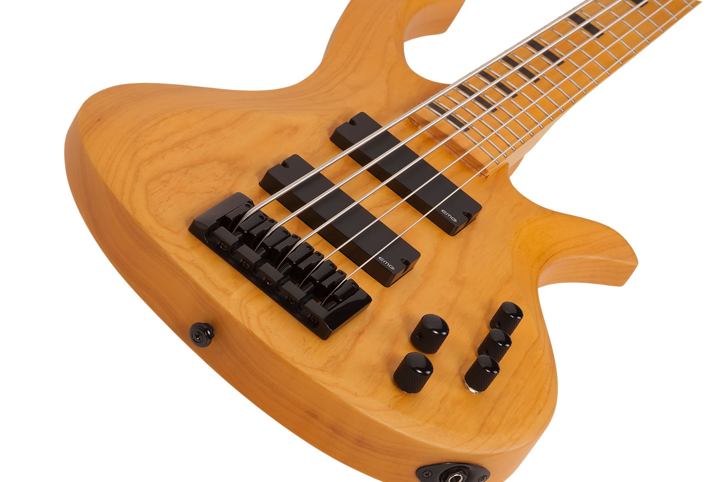 Schecter Session Series Riot-5 5-String Bass (Aged Natural Satin)