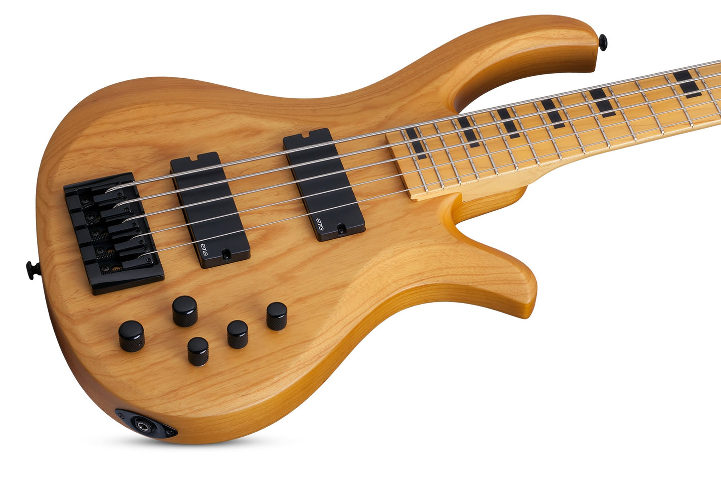 Schecter Session Series Riot-5 5-String Bass (Aged Natural Satin)