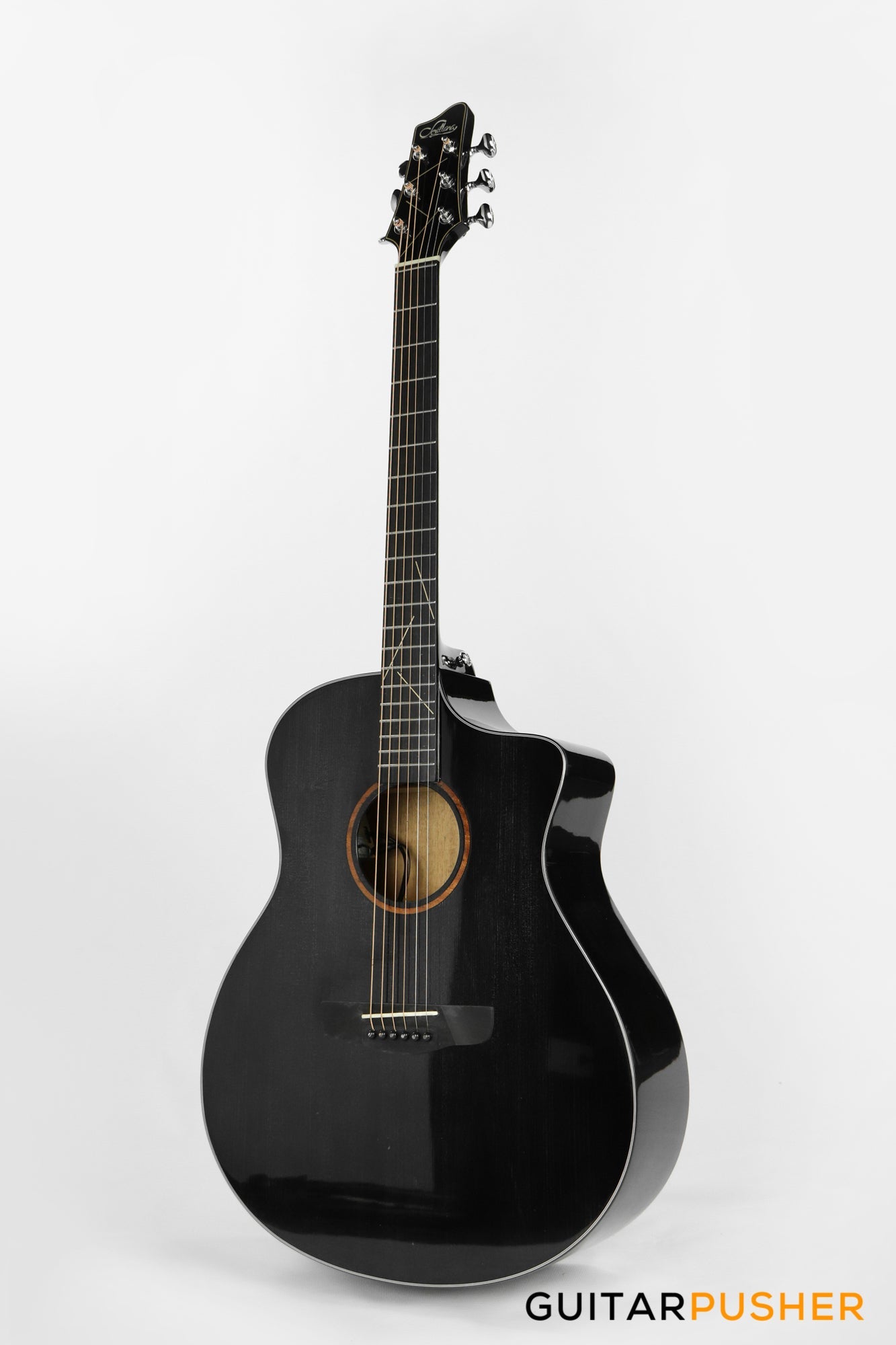 Sevillana 2101 All-Solid Acoustic-Electric Guitar - Black