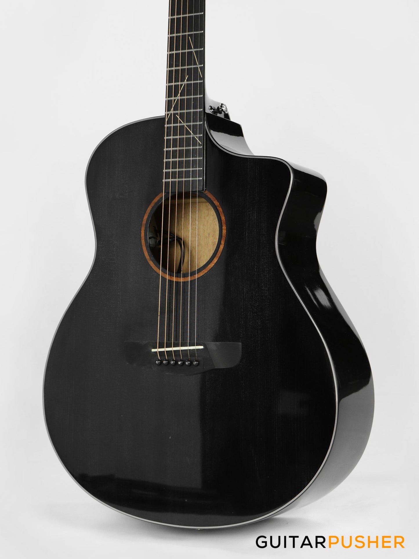 Sevillana 2101 All-Solid Acoustic-Electric Guitar - Black