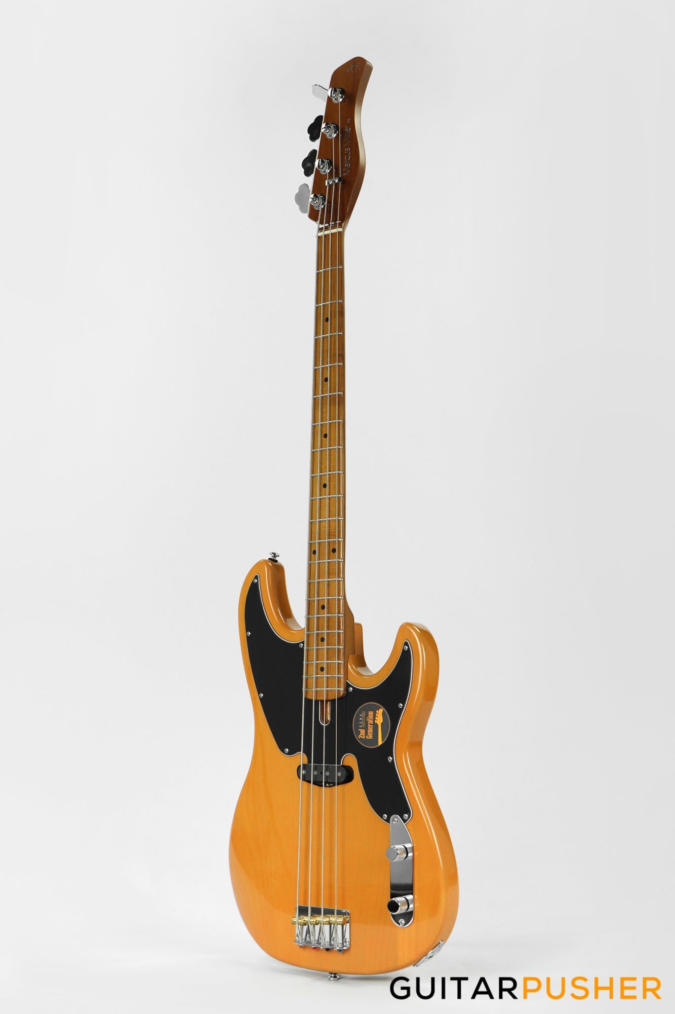 Sire D5 Alder 4-String Bass Guitar with Premium Gig Bag - Butterscotch Blonde