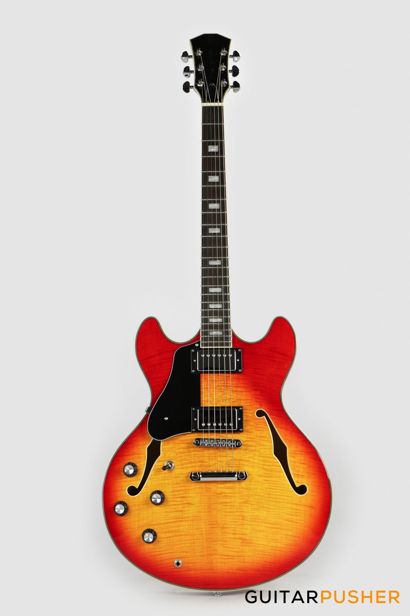 Sire H7 Maple Hollowbody (Cherry Sunburst) 2023 - LEFT HAND