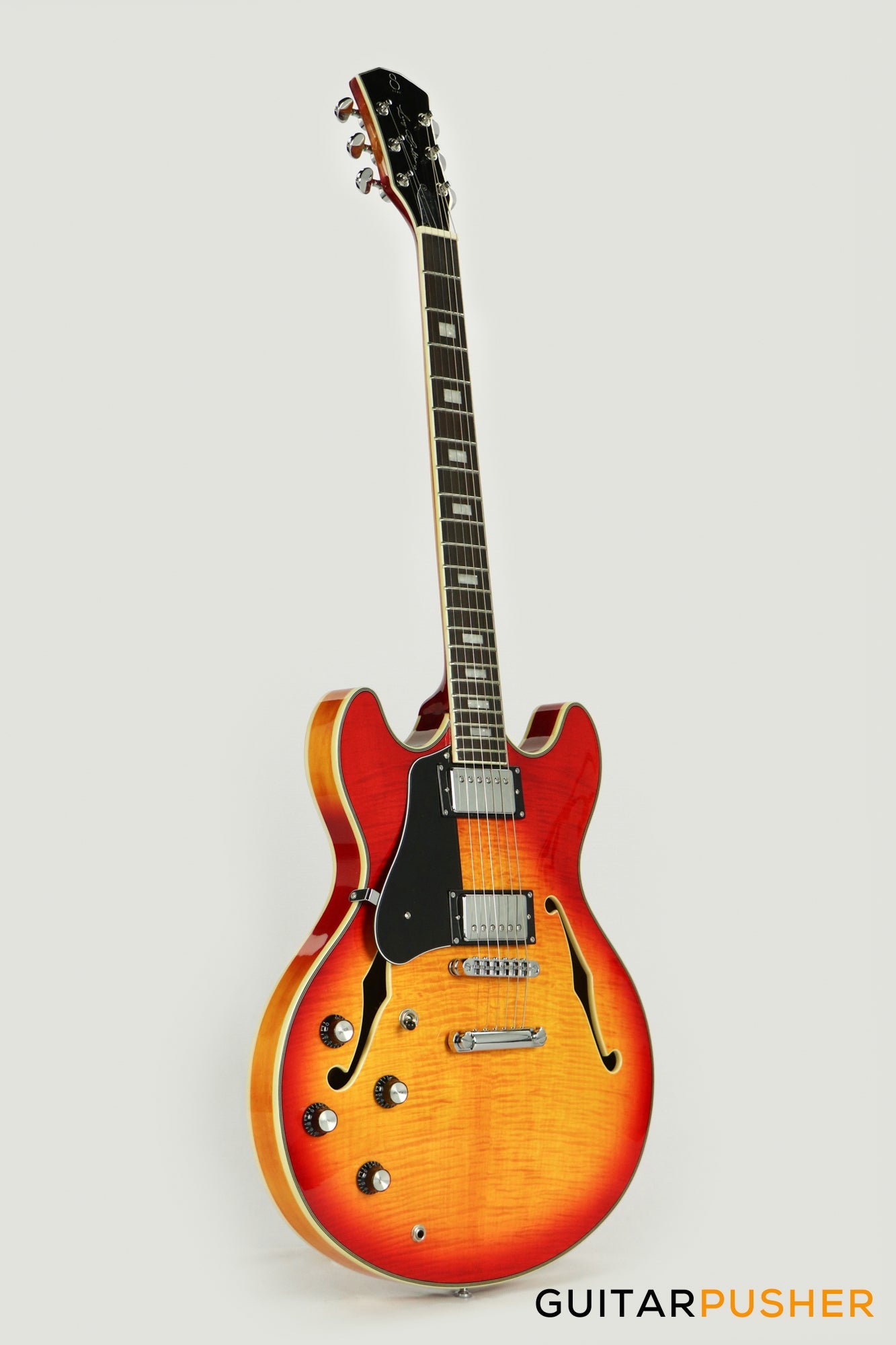 Sire H7 Maple Hollowbody (Cherry Sunburst) 2023 - LEFT HAND