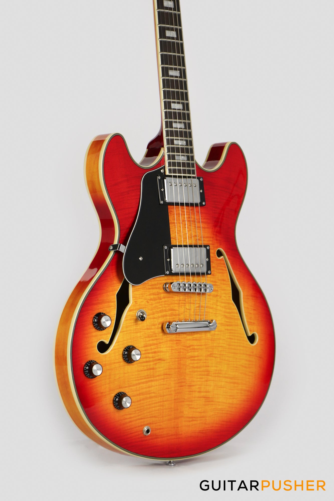 Sire H7 Maple Hollowbody (Cherry Sunburst) 2023 - LEFT HAND