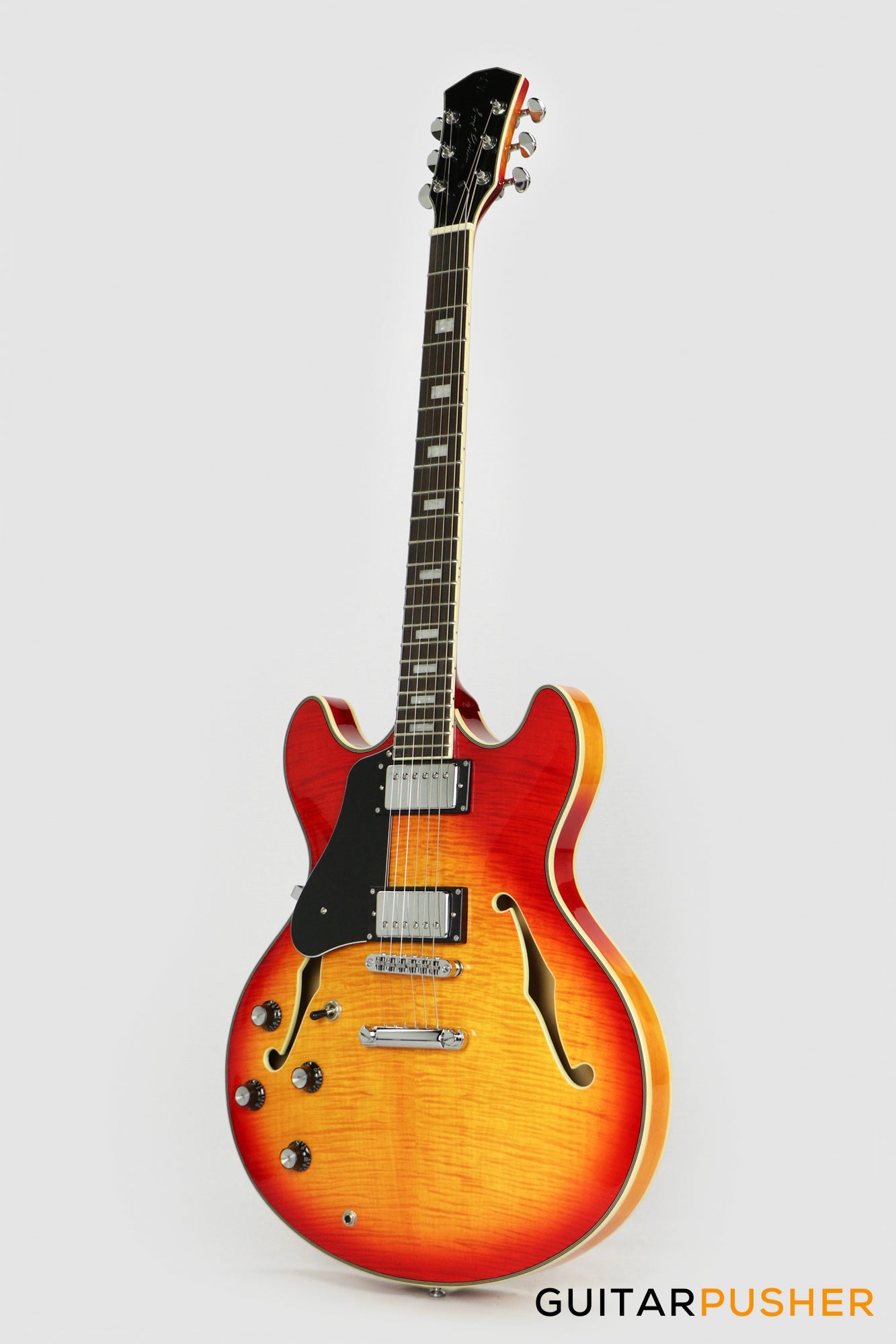 Sire H7 Maple Hollowbody (Cherry Sunburst) 2023 - LEFT HAND