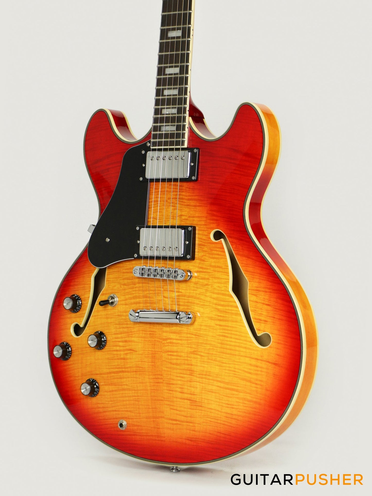 Sire H7 Maple Hollowbody (Cherry Sunburst) 2023 - LEFT HAND