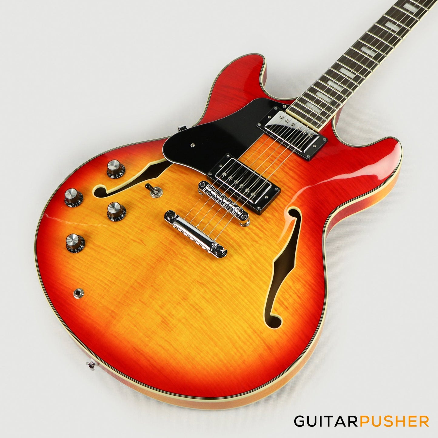 Sire H7 Maple Hollowbody (Cherry Sunburst) 2023 - LEFT HAND