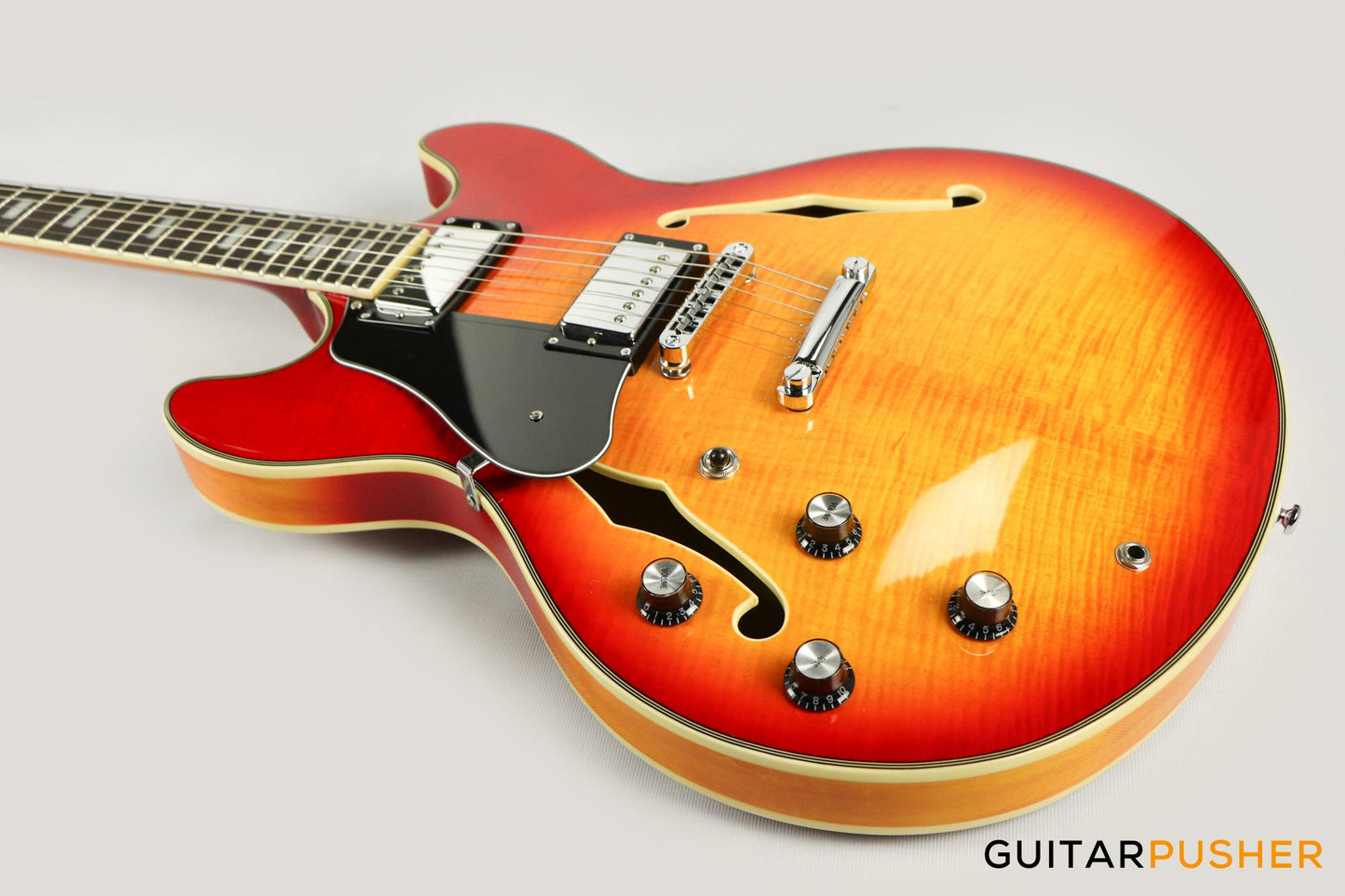 Sire H7 Maple Hollowbody (Cherry Sunburst) 2023 - LEFT HAND