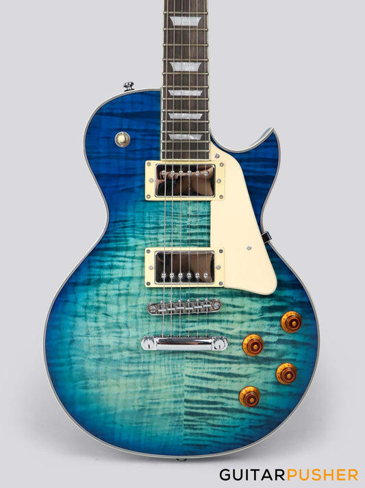 Sire L7 Single-Cut Electric Guitar - Transblue