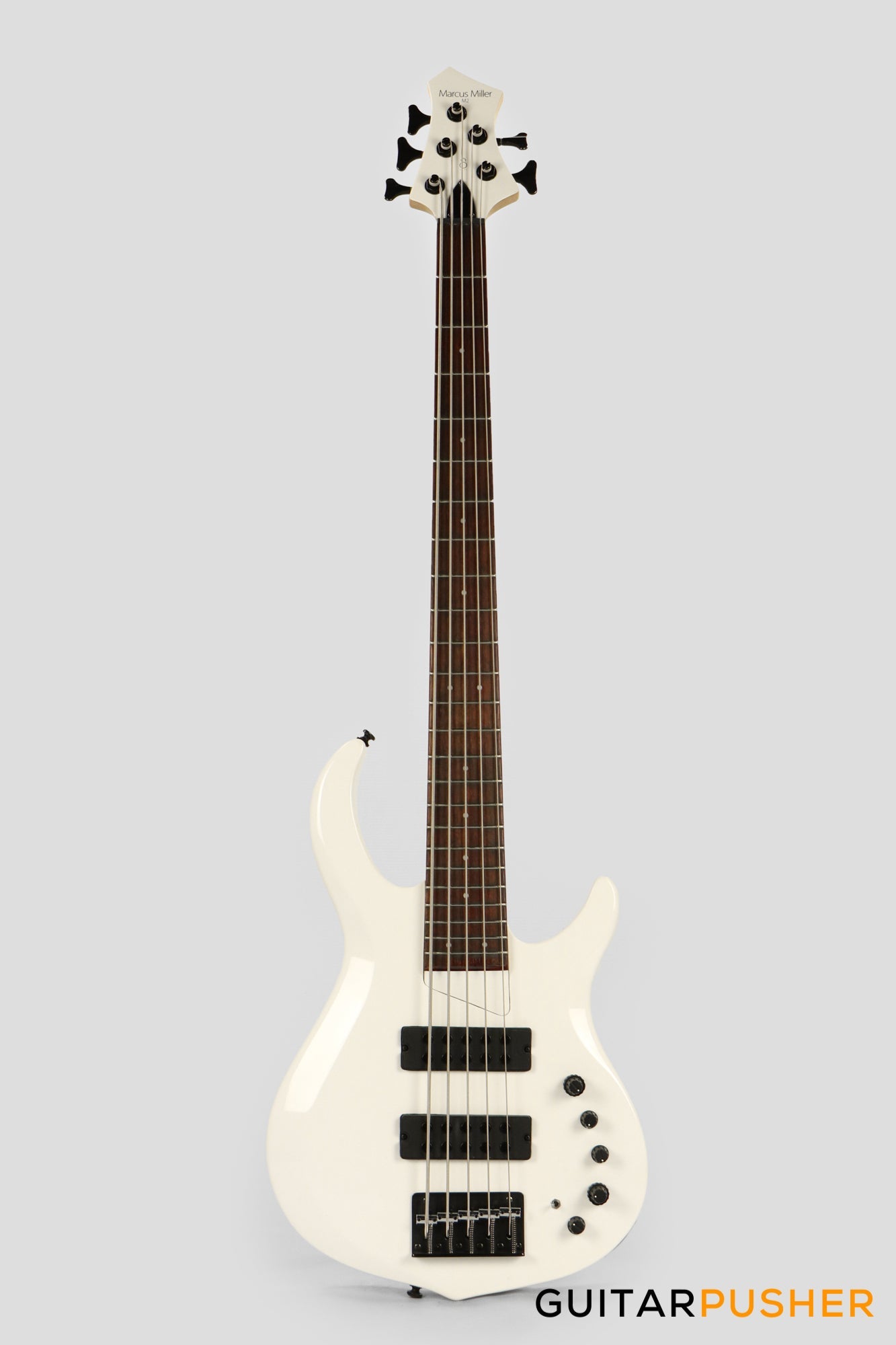 Sire M2 5-String Bass (2023) - Pearl White