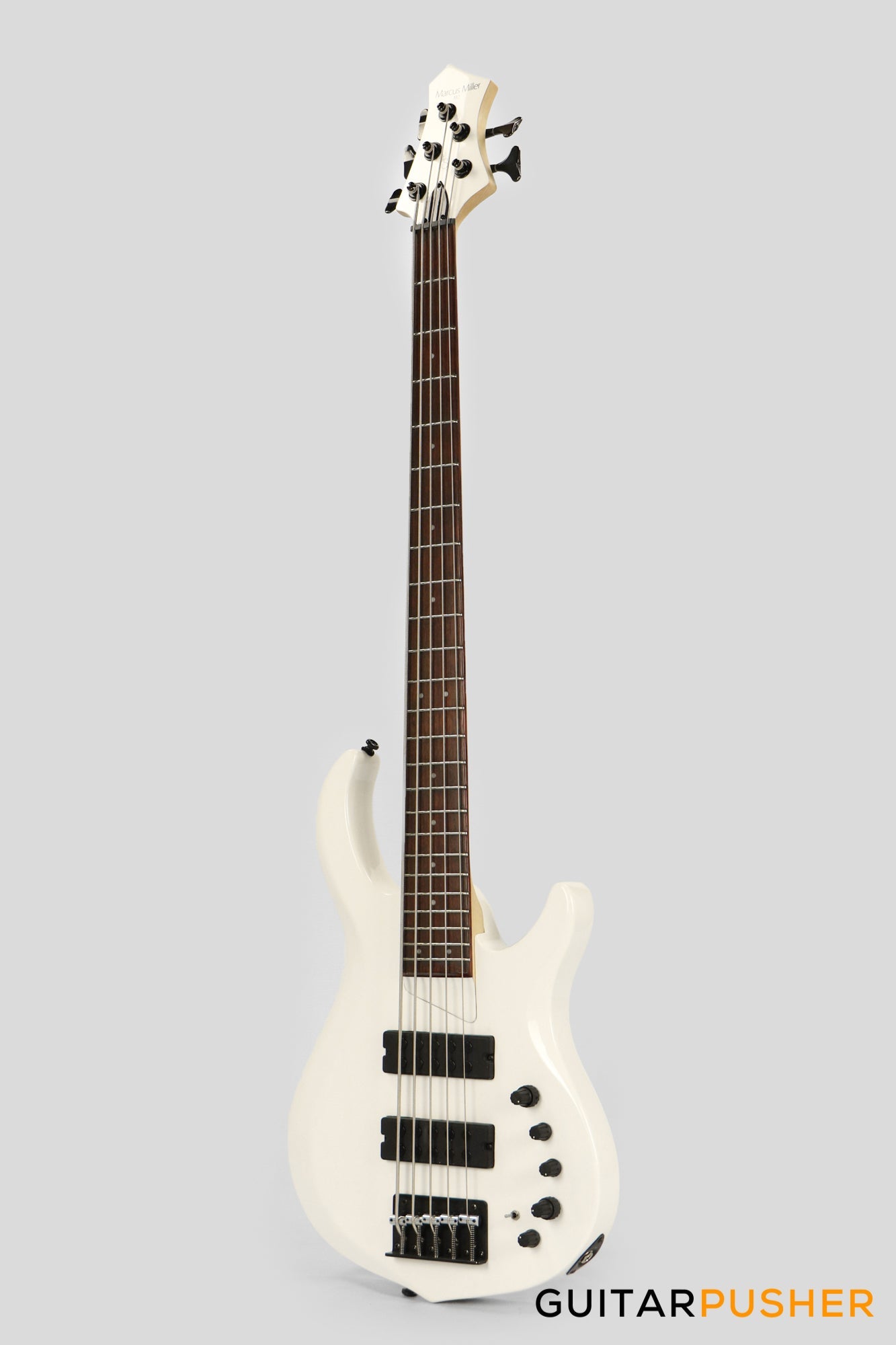 Sire M2 5-String Bass (2023) - Pearl White