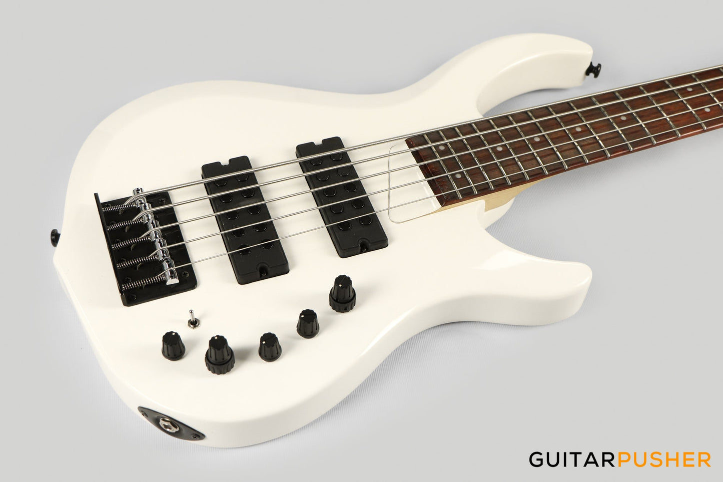 Sire M2 5-String Bass (2023) - Pearl White